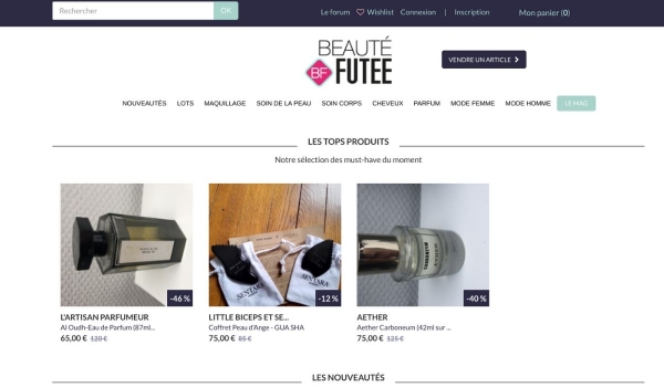 beaute futee P2P marketplace